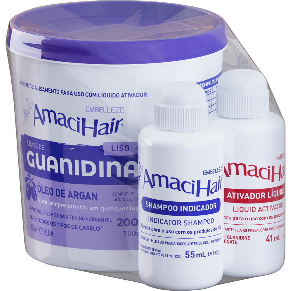 Creme Alisante AmaciHair Liso