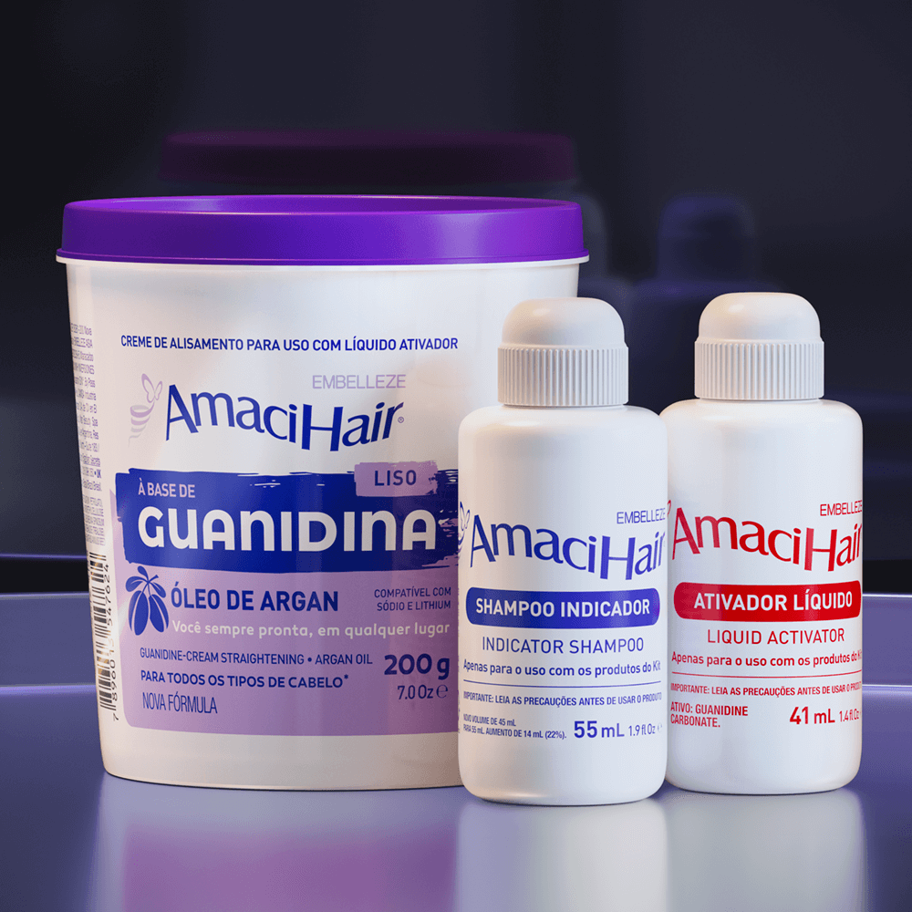 Creme Alisante AmaciHair Liso