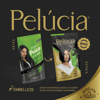 Kit com 10 Henês Pelúcia Morena Desejada Pouch