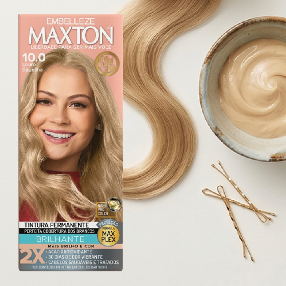 Tinta De Cabelo Maxton Louro Claríssimo 10.0