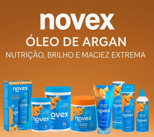 Gelatina Novex Óleo de Argan Nutritiva