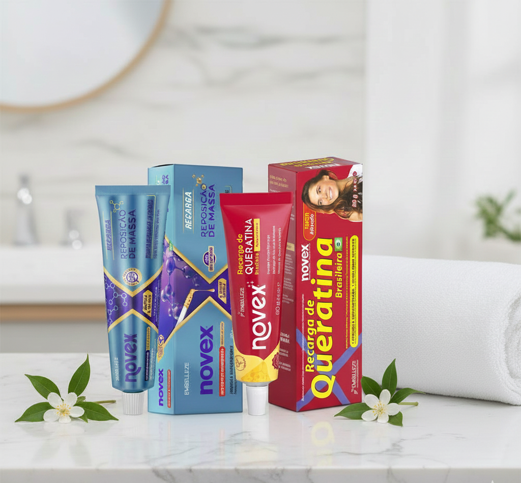 Kit Novex Recarga Salva Muito