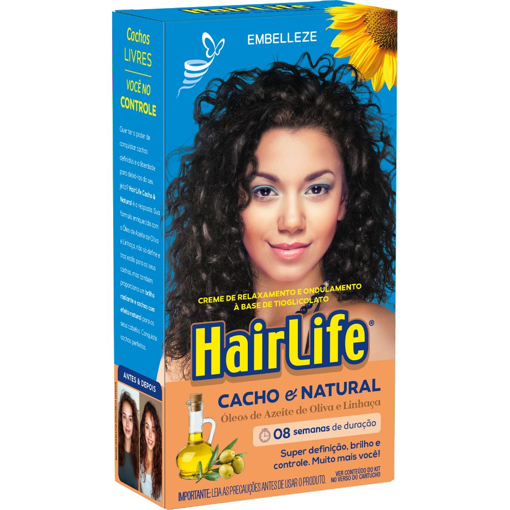 Creme Relaxante HairLife Cacho & Natural