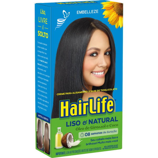 Creme Alisante HairLife Liso & Natural