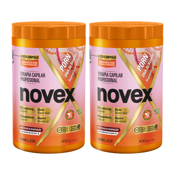 Kit 2 Creme de Tratamento Novex PDRN DNA de salmão
