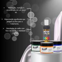 Kit Bllex Cronograma Capilar HNR