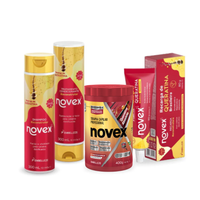 Kit Novex Recarga de Queratina Tratamento Ultraprofundo