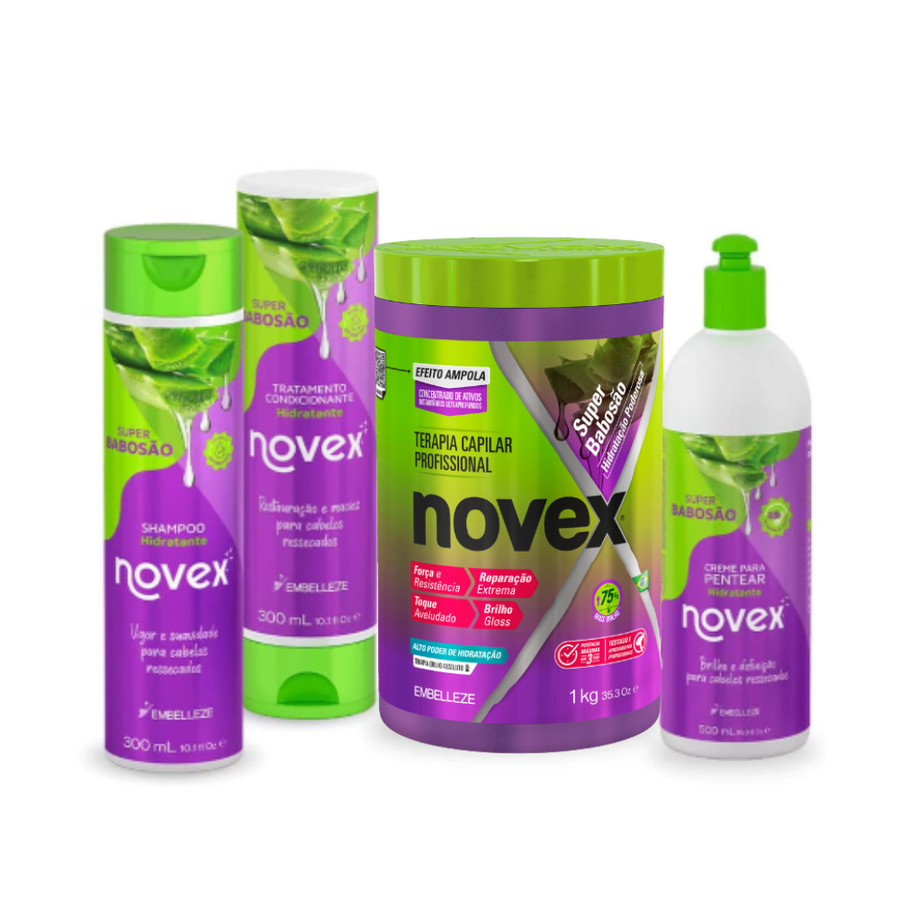 Kit Novex Super Babosão