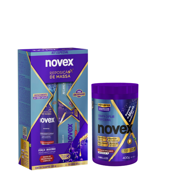 Kit Tratamento Novex Reposição De Massa