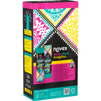 Shampoo e Condicionador Novex Meus Cachos Santo Black Poderoso