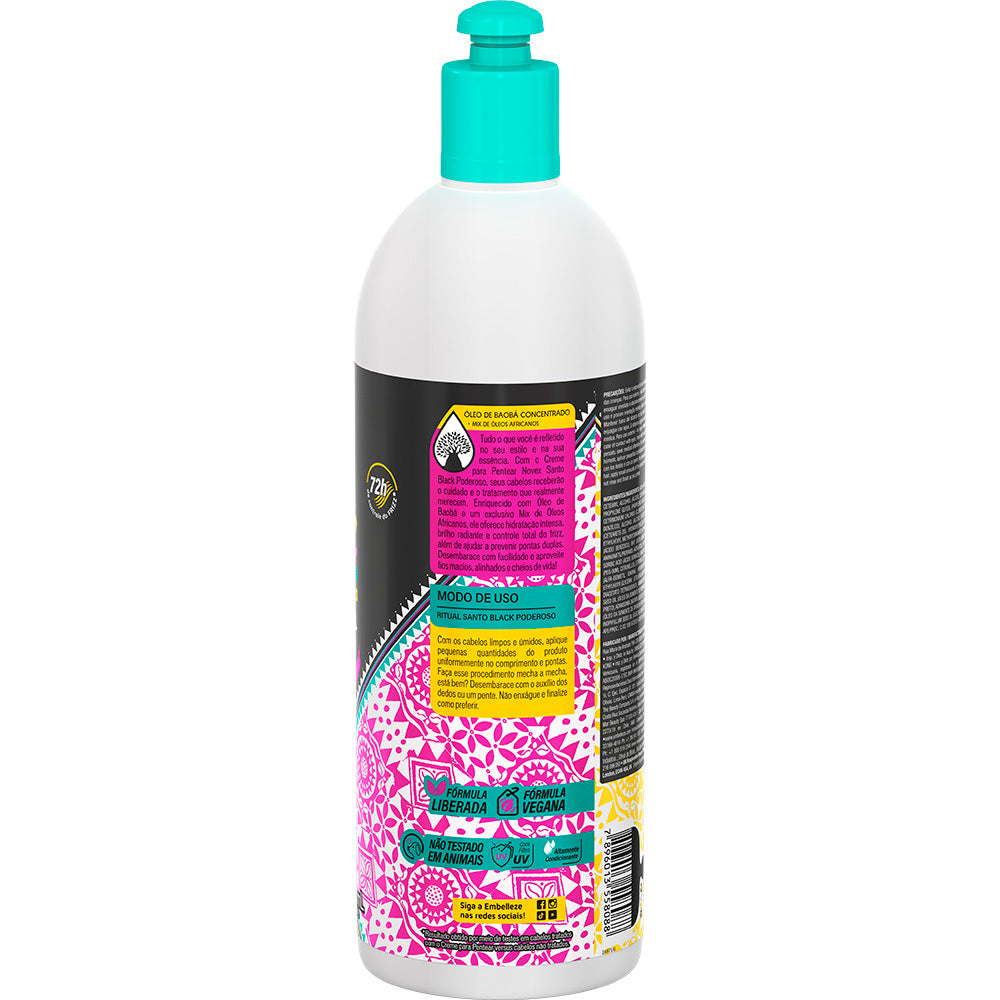 Creme para Pentear Novex Meus Cachos Santo Black Poderoso
