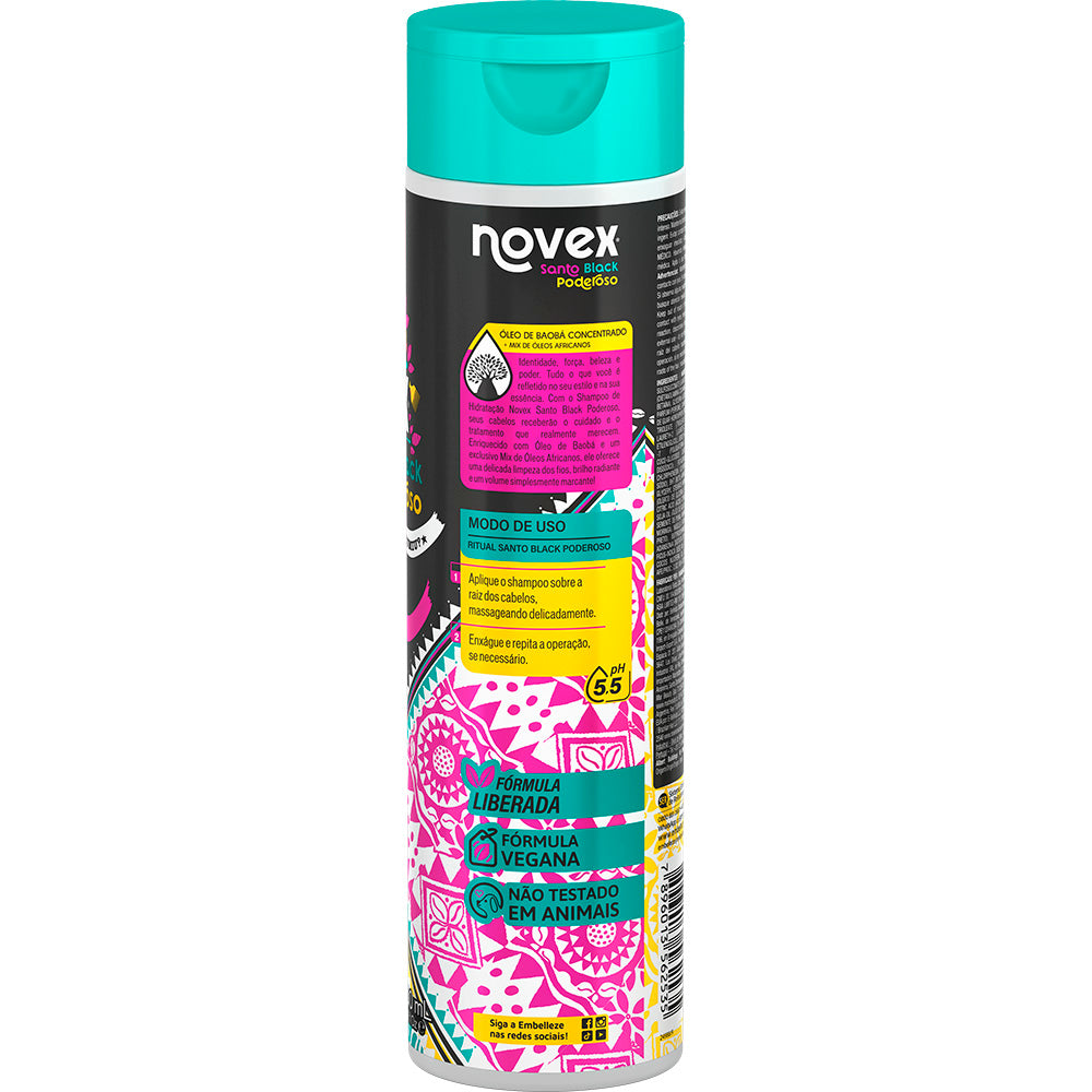 Shampoo Novex Meus Cachos Santo Black Poderoso