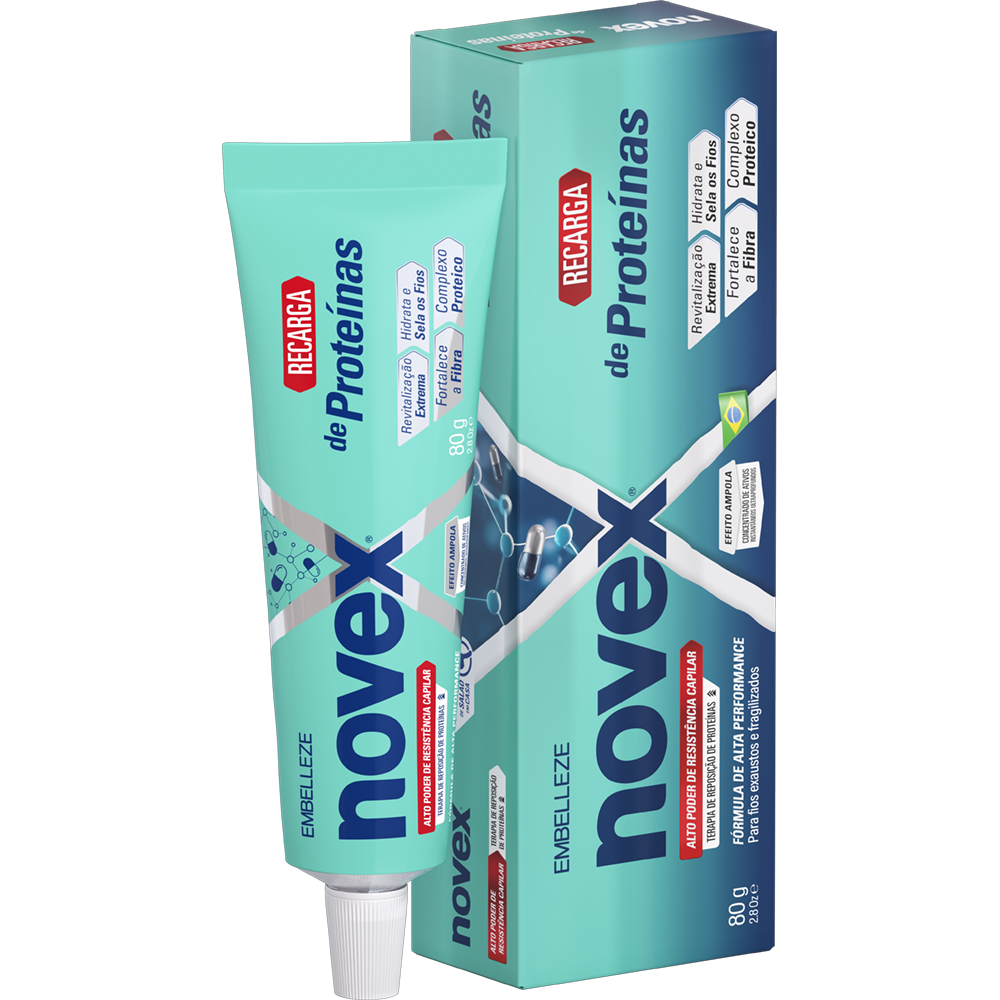 Máscara de Hidratação Novex Recarga de Proteínas