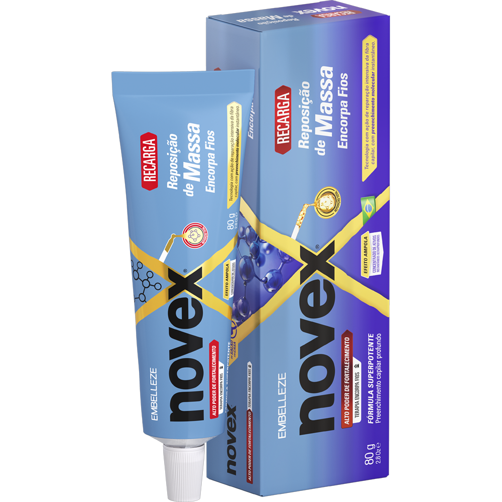 Recarga Novex Reposição De Massa
