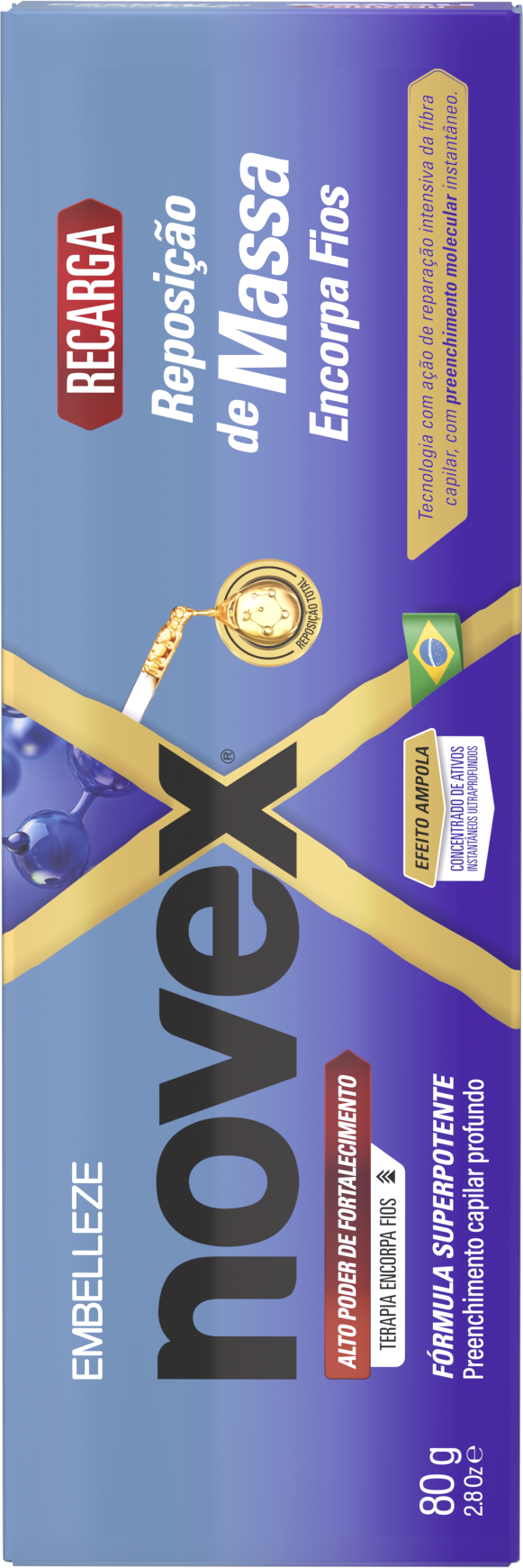 Recarga Novex Reposição De Massa