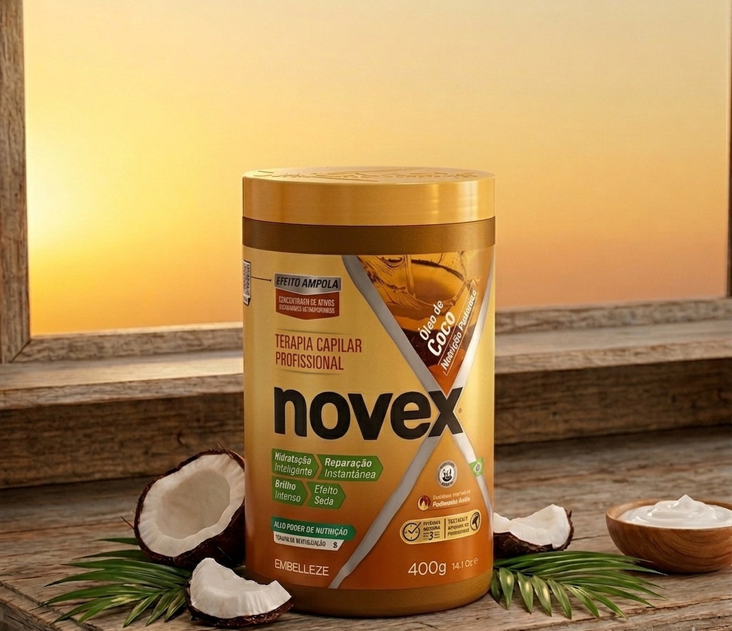 Creme de Tratamento Novex Óleo de Coco