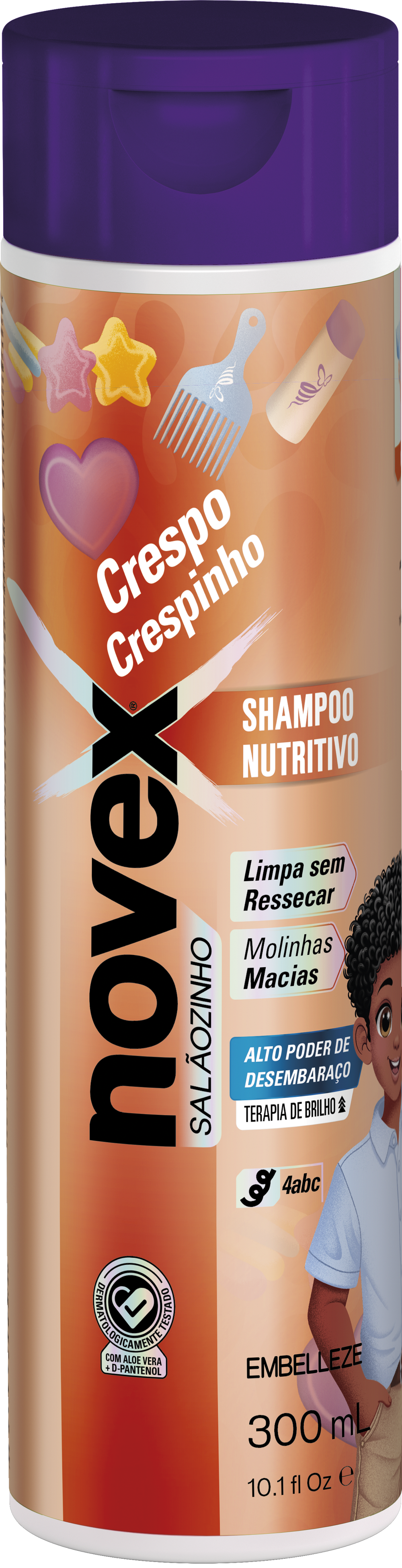 Shampoo Novex Crespo e Crespinho
