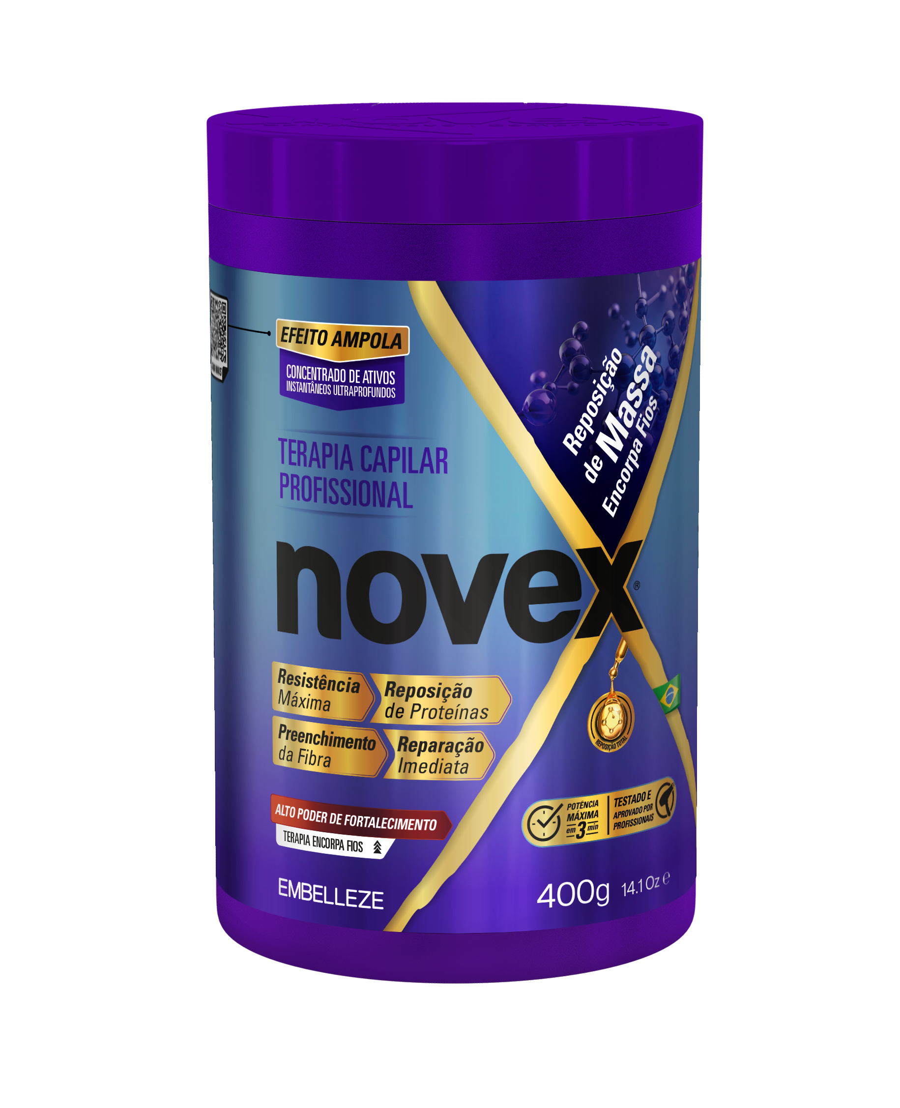 Creme de Tratamento Novex Reposição de Massa