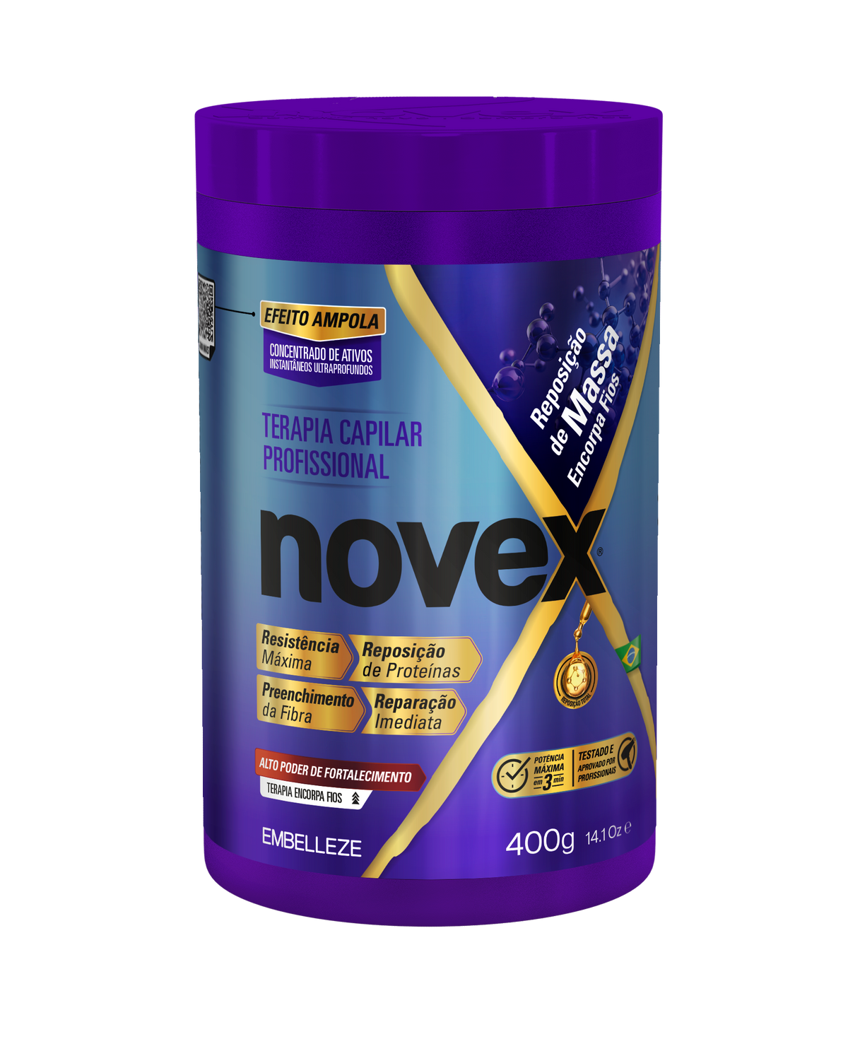 Creme de Tratamento Novex Reposição de Massa