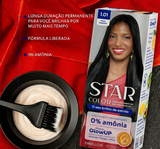 Tinta De Cabelo Star Color Preto Elegante 1.01