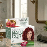 Tinta de Cabelo Natucor Naturalmente Arrojada Vermelho Cereja 6.66