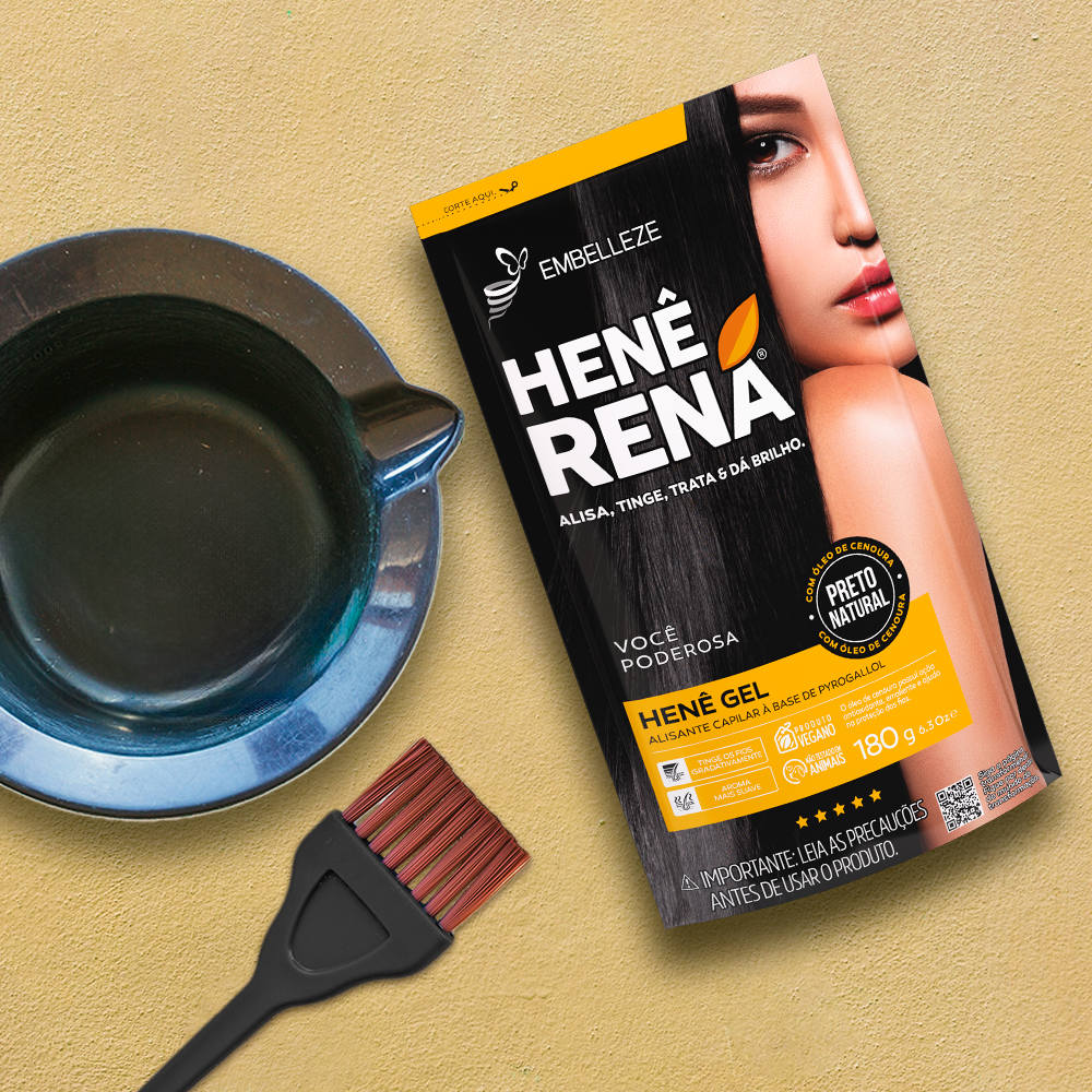 Henê Rená Preto Natural – Embelleze