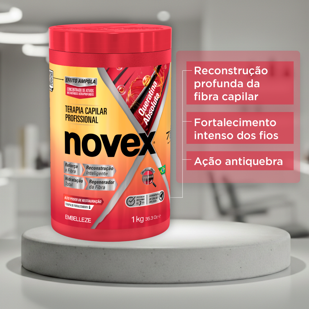 Creme de Tratamento Novex Queratina Absoluta