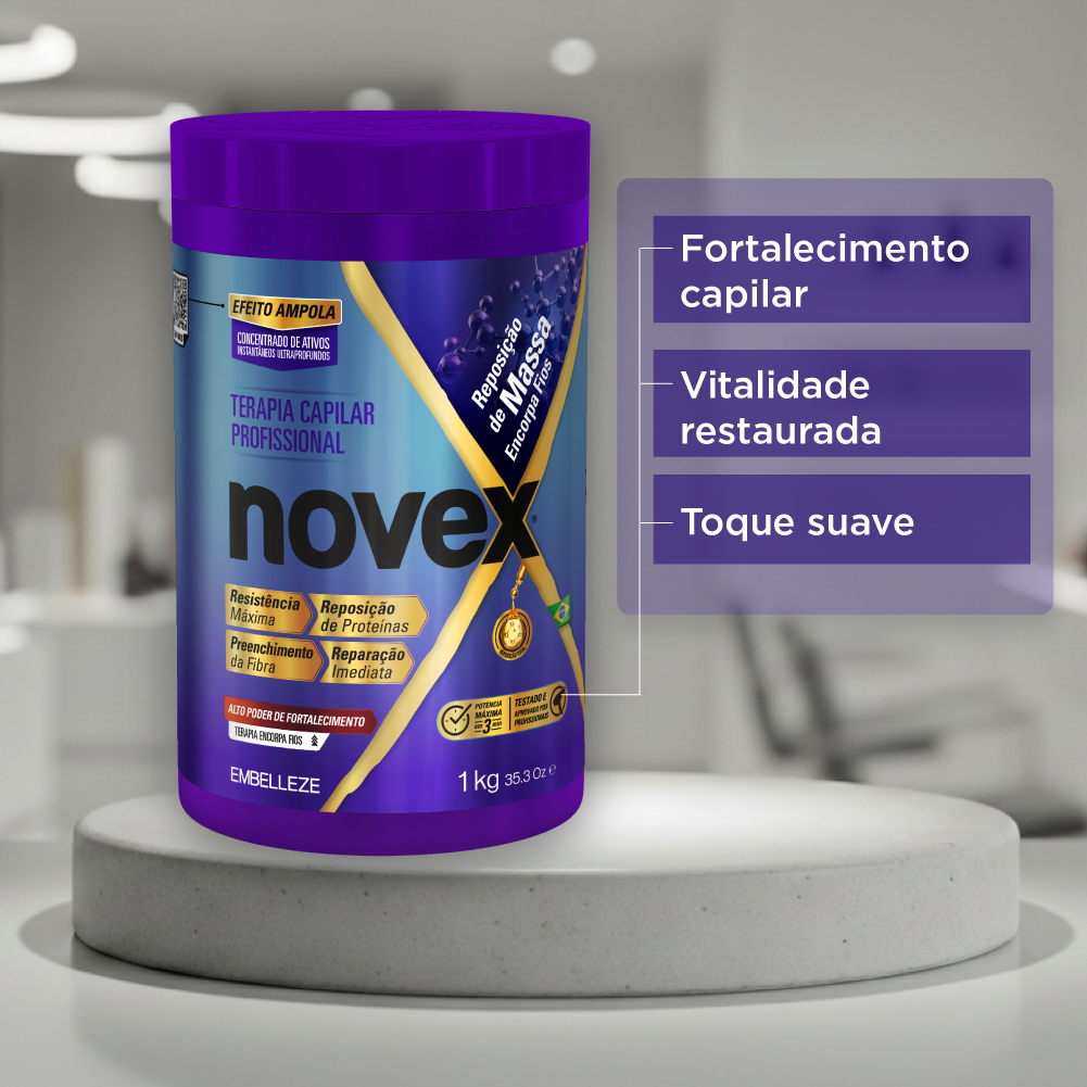 Creme de Tratamento Novex Reposição de Massa