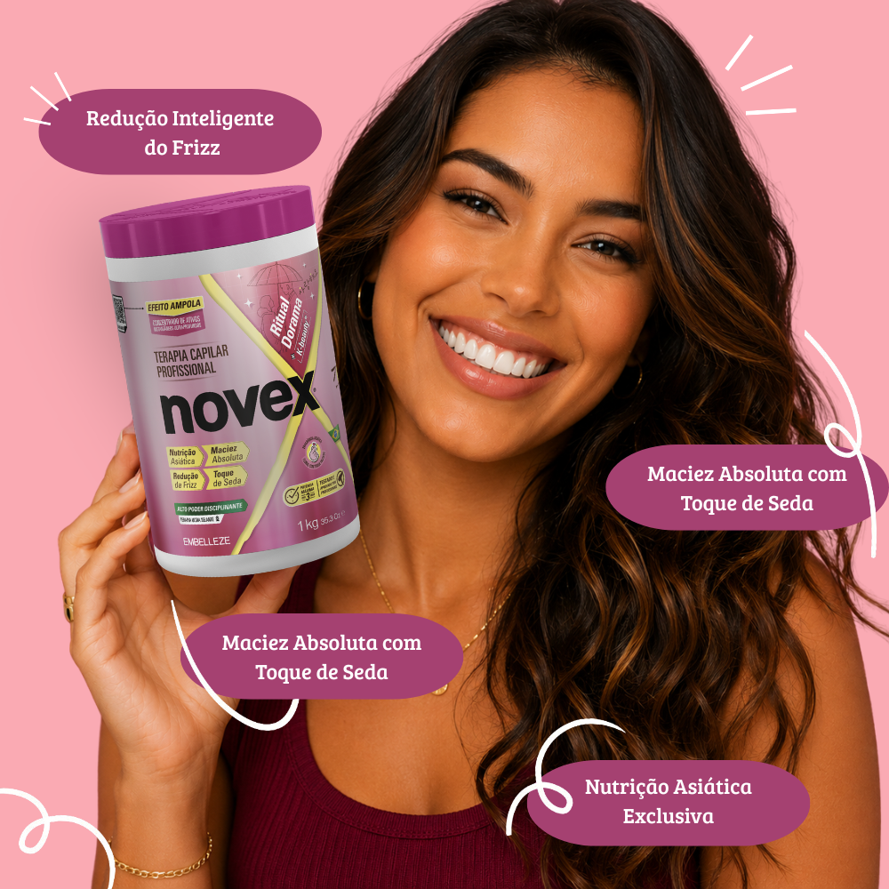 Creme de Tratamento Novex Ritual Dorama