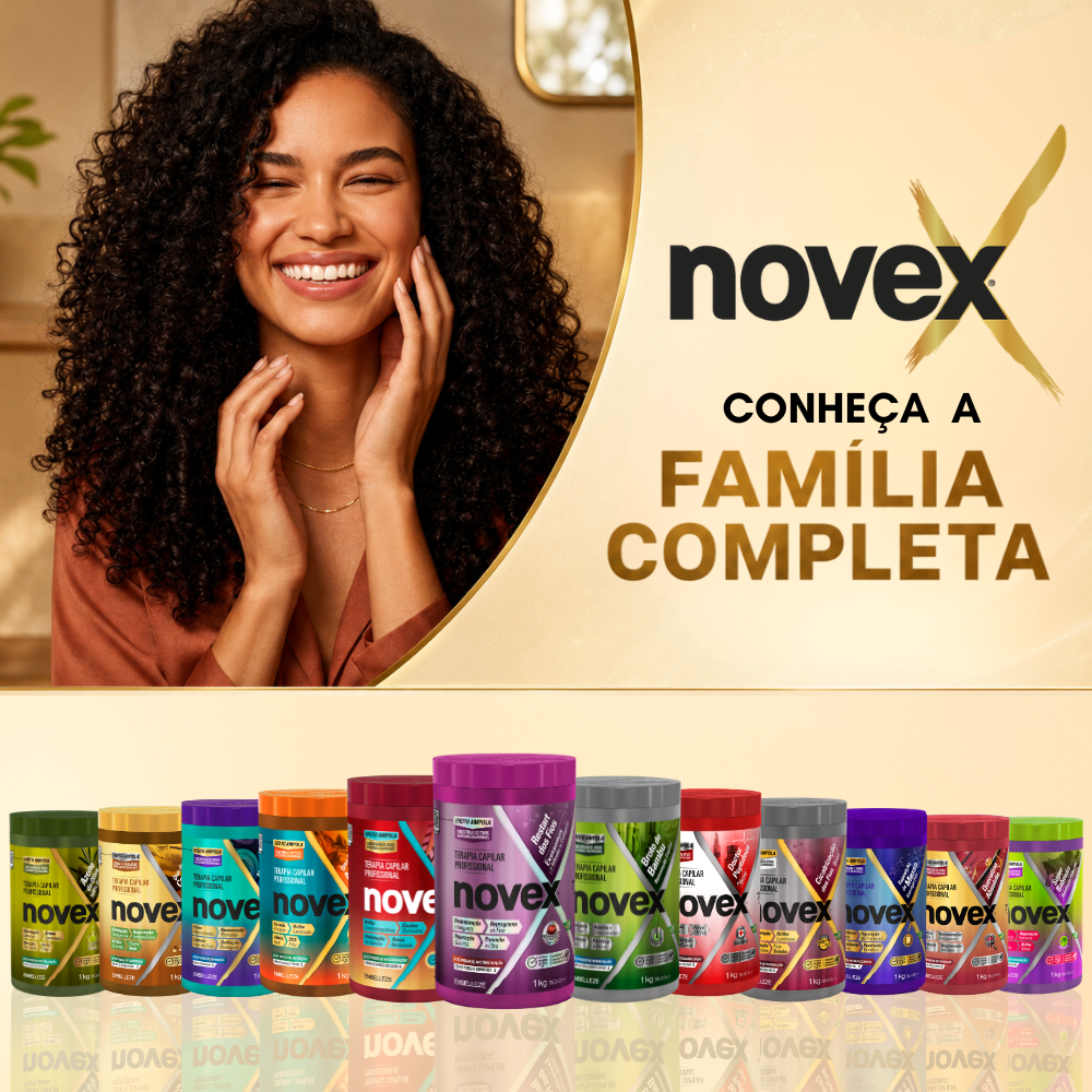 Creme de Tratamento Novex Doctor Peptídeos + Rícino