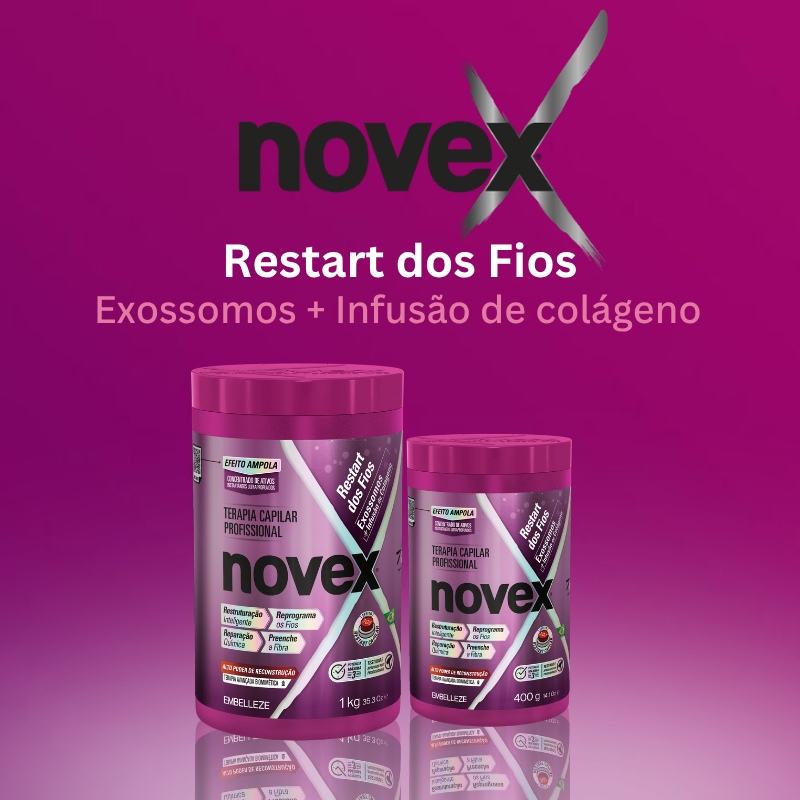 Creme de Tratamento Novex Exossomos + Infusão de Colágeno