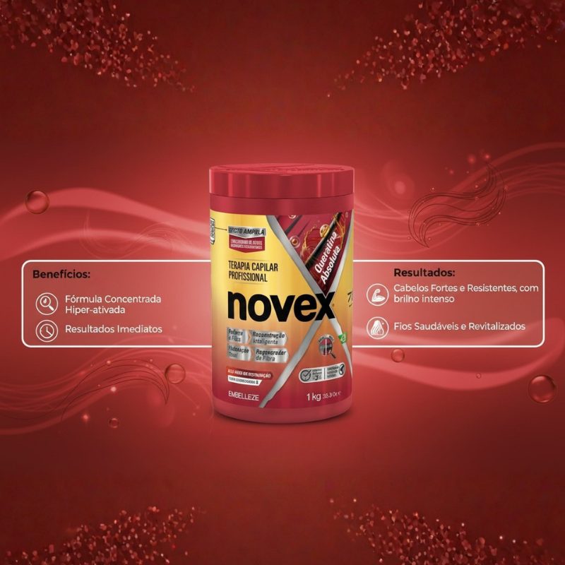 Creme de Tratamento Novex Queratina Absoluta