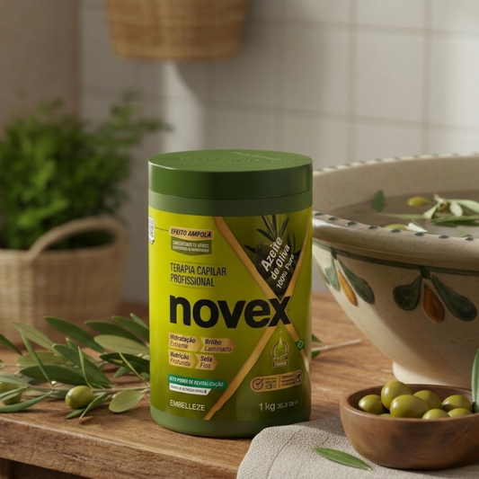 Creme de Tratamento Novex Azeite de Oliva e Alecrim