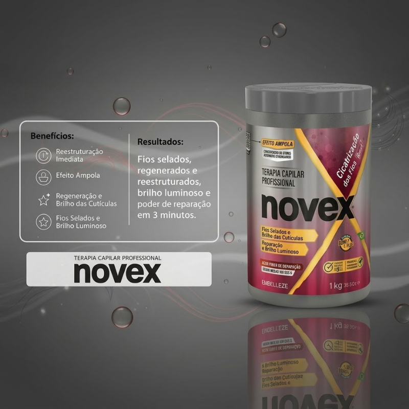 Creme de Tratamento Novex Cicatrização dos Fios