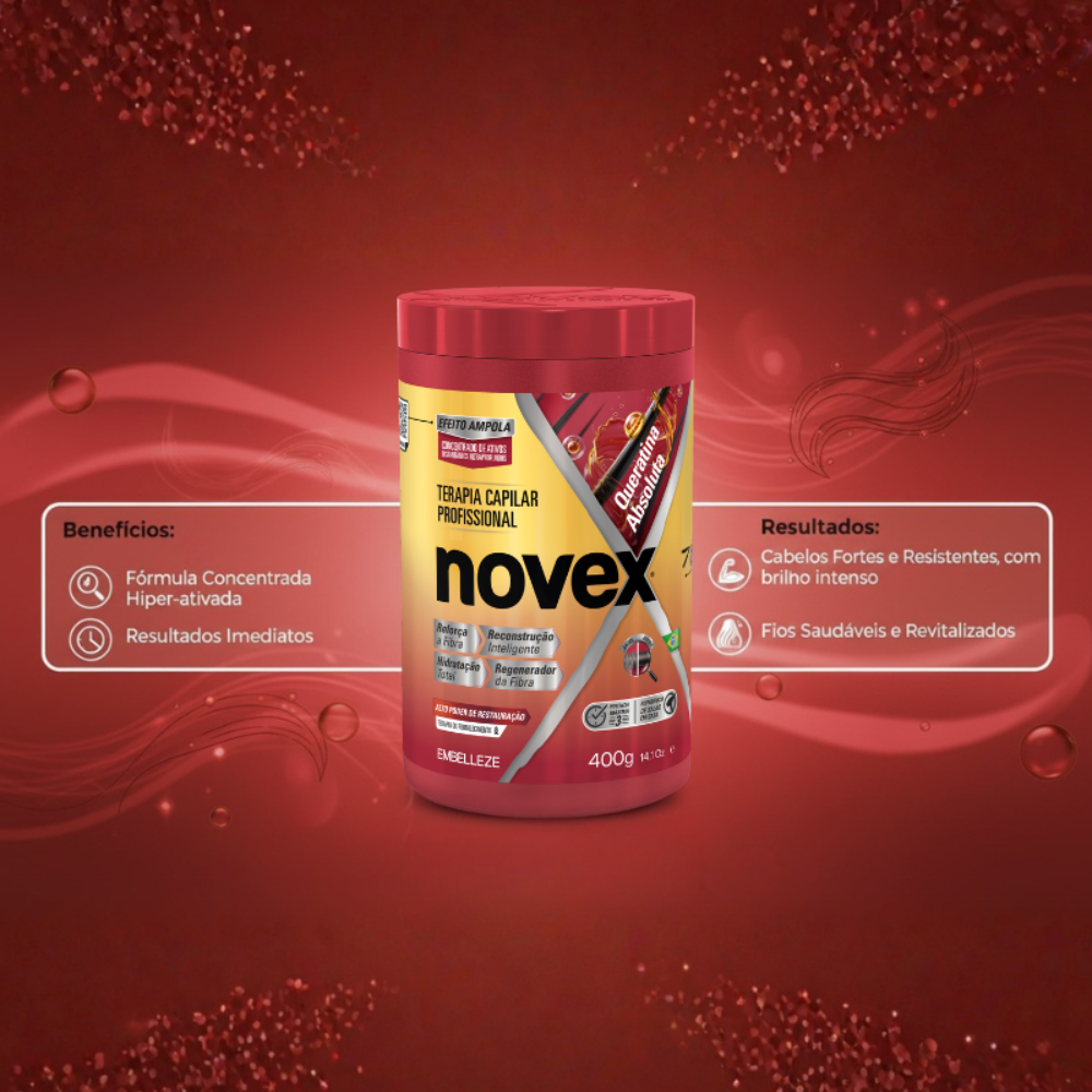 Creme de Tratamento Novex Queratina Absoluta