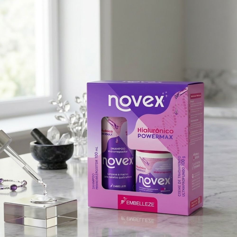 Shampoo e Creme de Tratamento Novex Ácido Hialurônico 100G
