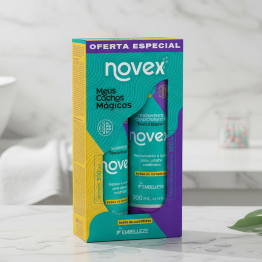 Shampoo e Condicionador Novex Meus Cachos Mágicos
