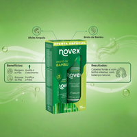 Shampoo e Condicionador Novex Broto de Bambu