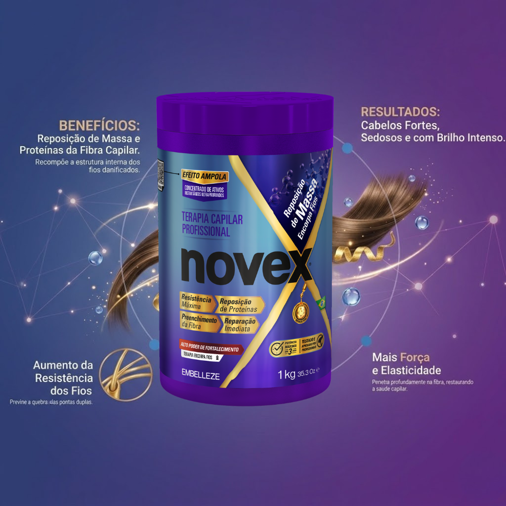 Creme de Tratamento Novex Reposição de Massa
