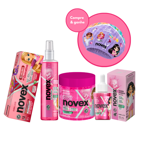 Kit Novex Penteadinho de Salão