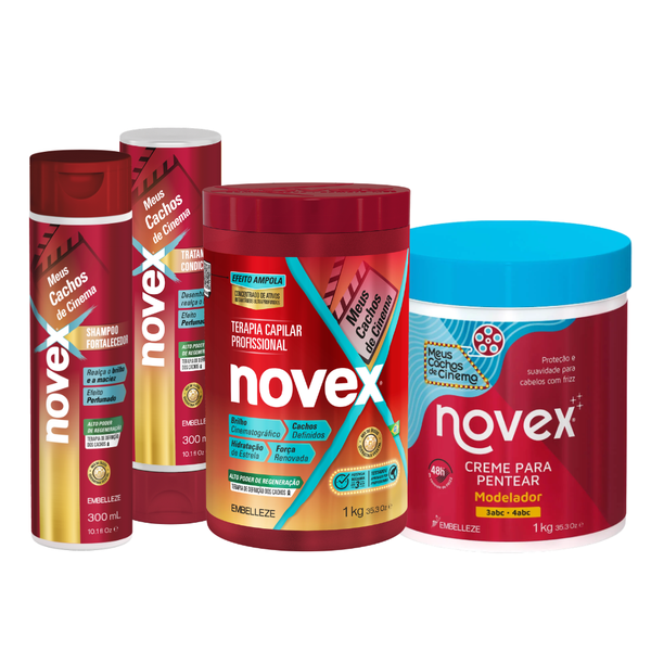 Kit Família Novex Cachos de Cinema