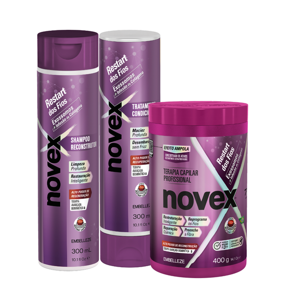 Kit Novex Tratamento Exossomos + Infusão de Colágeno