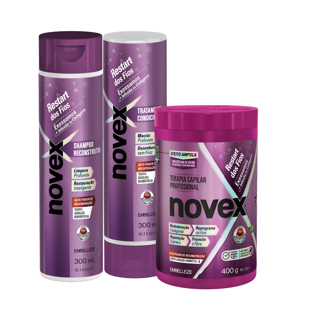 Kit Novex Tratamento Exossomos + Infusão de Colágeno