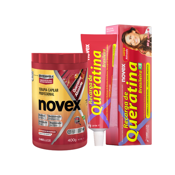Kit Novex Recarga de Queratina Absoluta