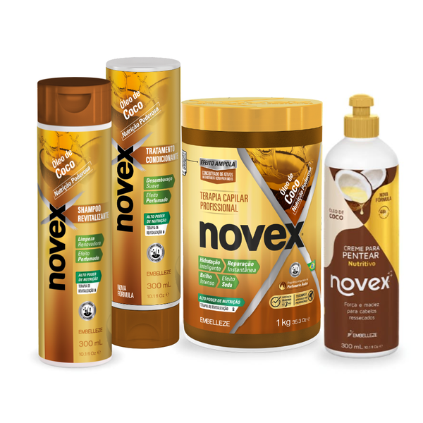 Kit Novex Óleo de Coco