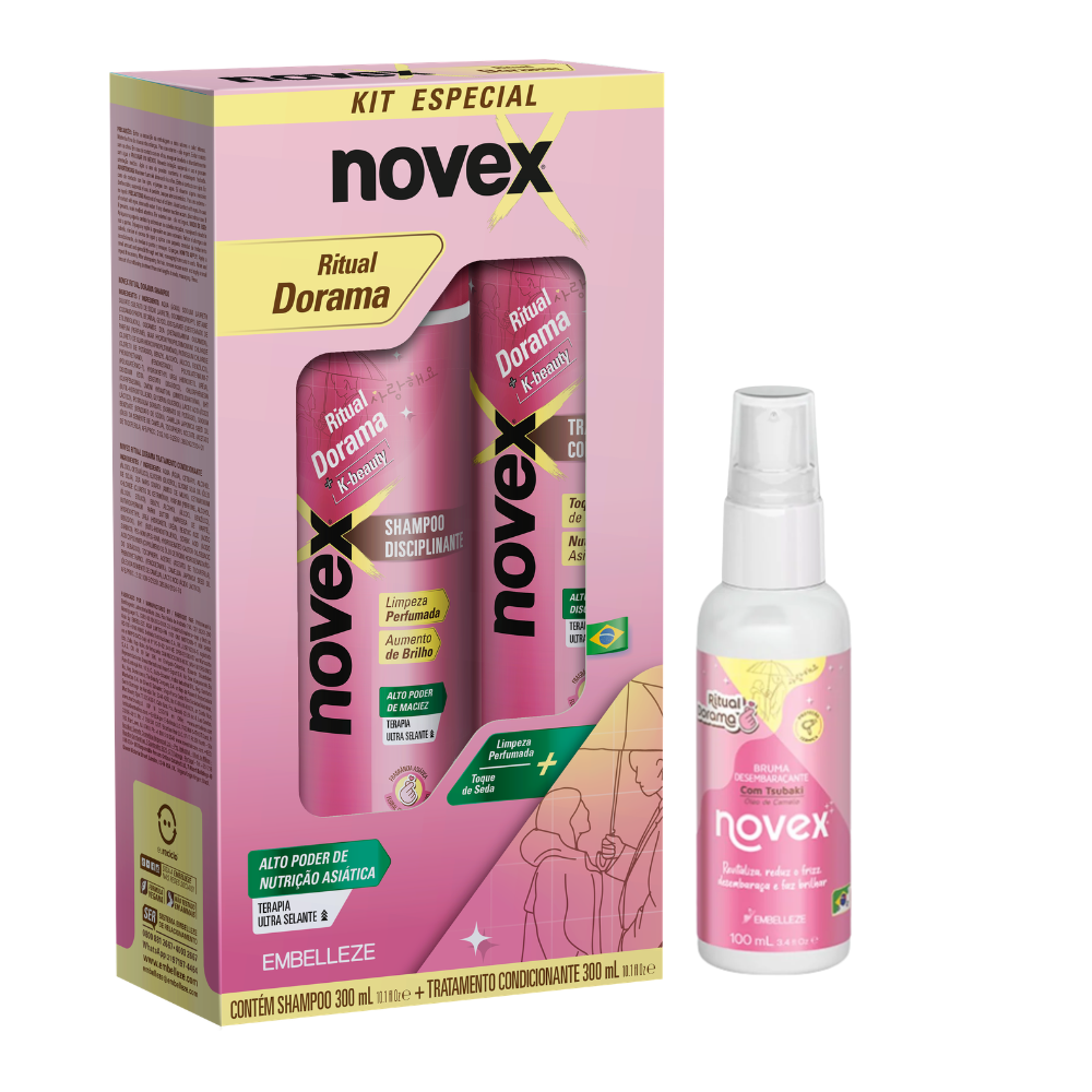 Kit Novex Ritual Dorama Dia a Dia