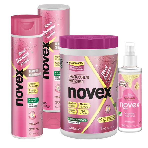 Kit Novex Ritual Dorama Um toque de Paixão
