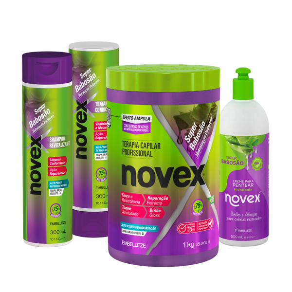 Kit Novex Super Babosão