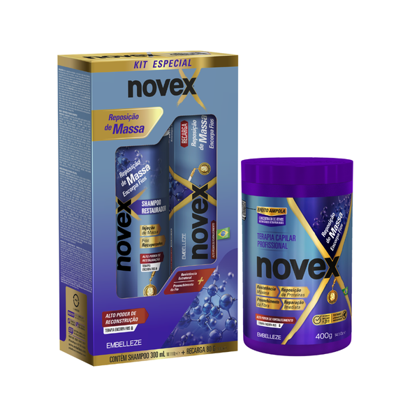Kit Tratamento Novex Reposição De Massa
