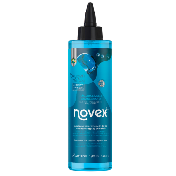 Máscara Líquida Autoaquecedora Novex Oxygen Therapy